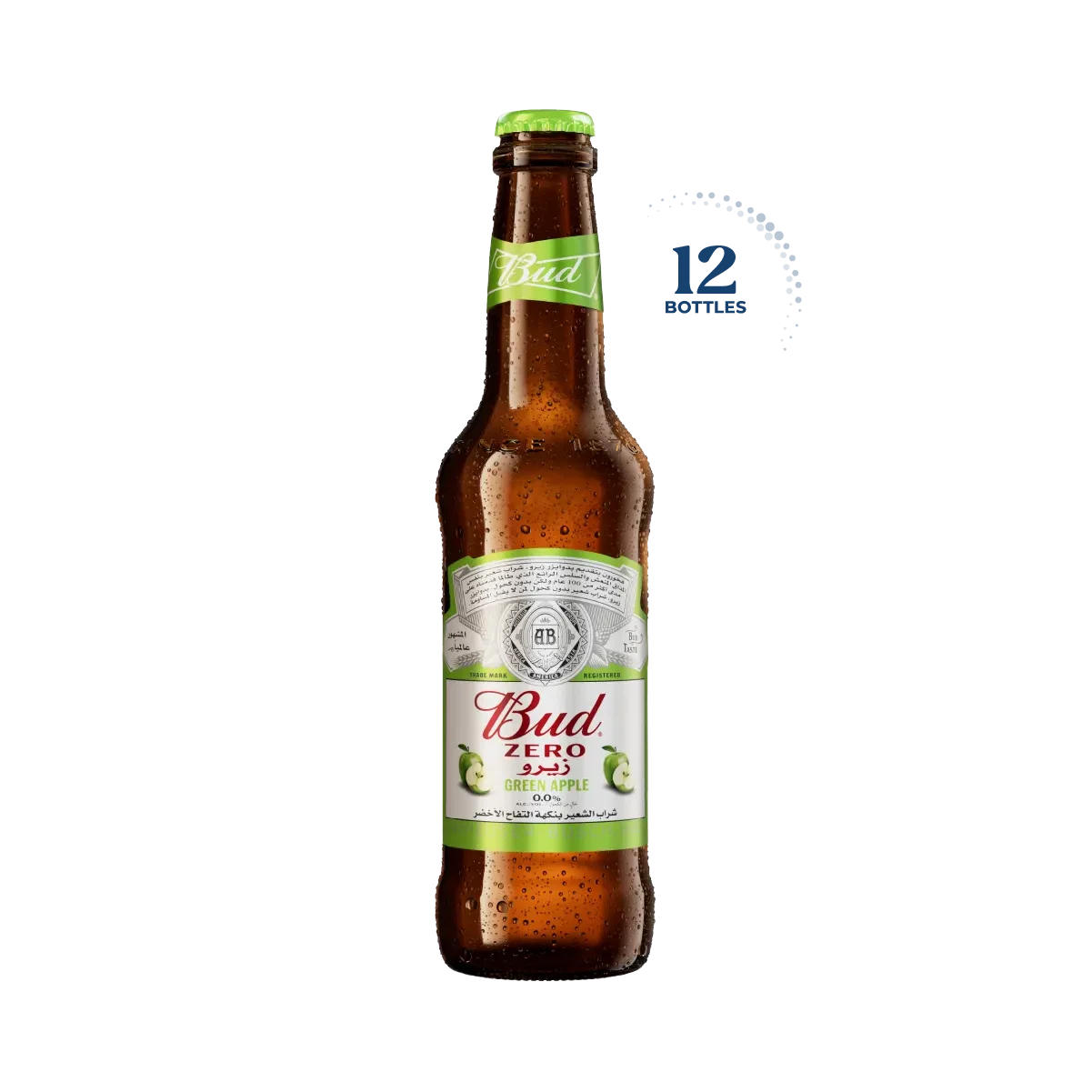 Bud Zero Green Apple, 12x330ml