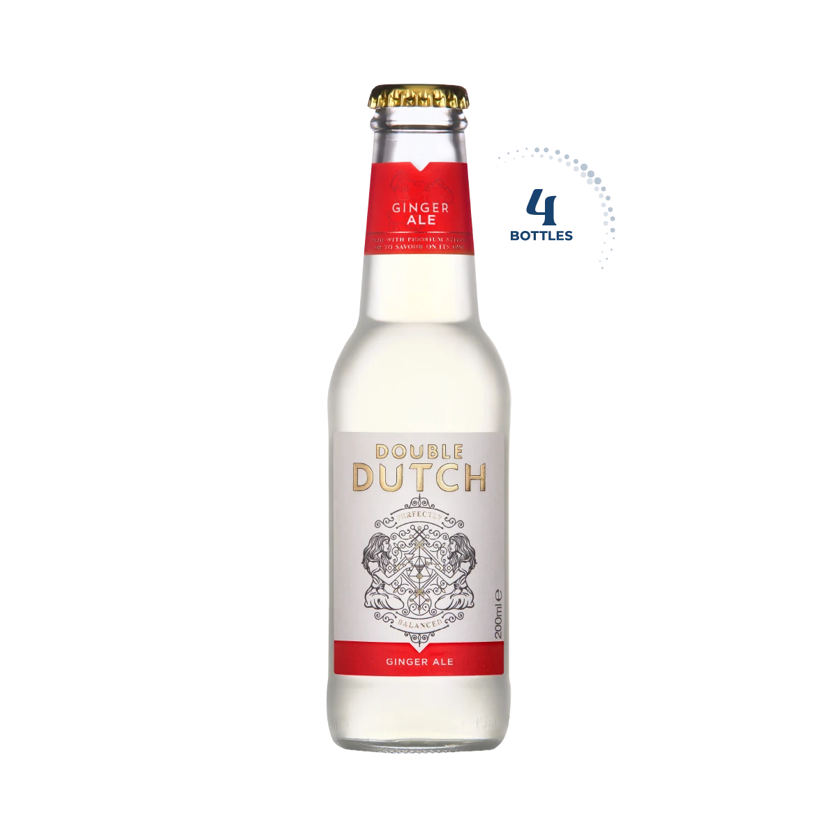 Double Dutch Ginger Ale, Case 4x200ml