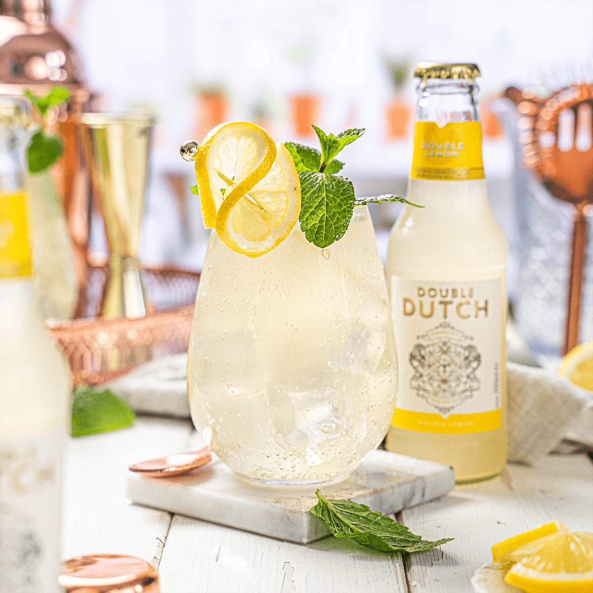 Double Dutch Double Lemon, Case 12x200ml