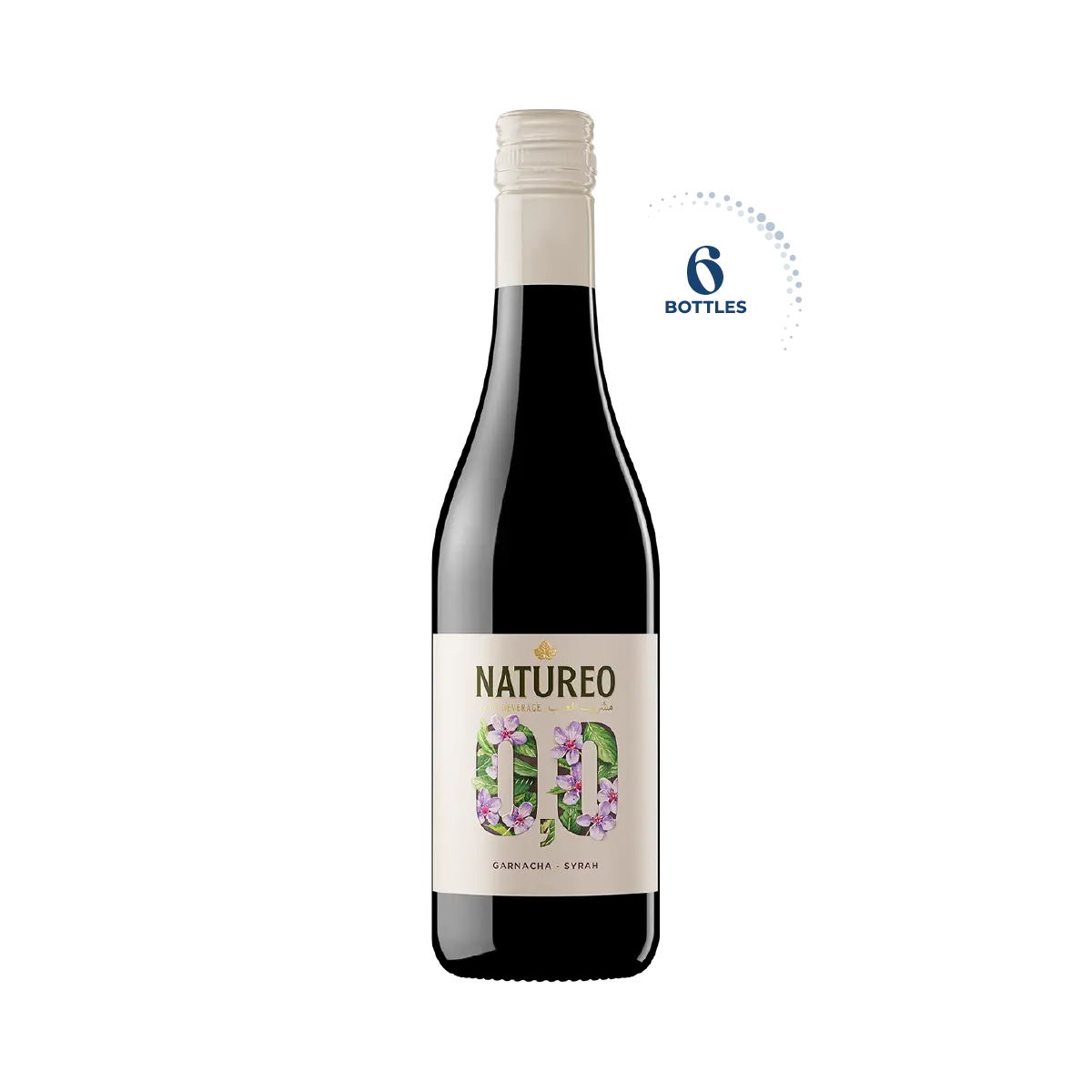(Mini) Natureo Garnacha Syrah Grape Beverage 0.0%, Case 6x37.5cl