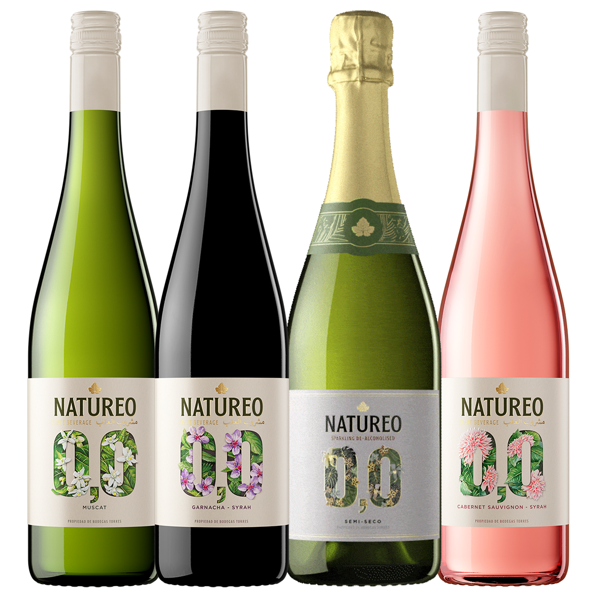 Natureo Taster Bundle, Case 4x75cl