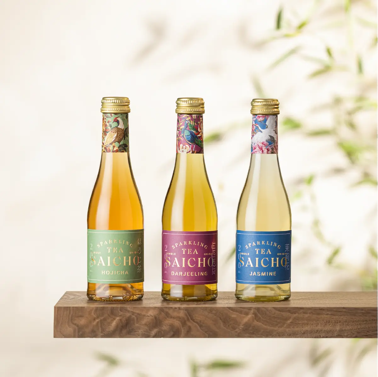 Saicho Jasmine Sparkling Tea, 200ml