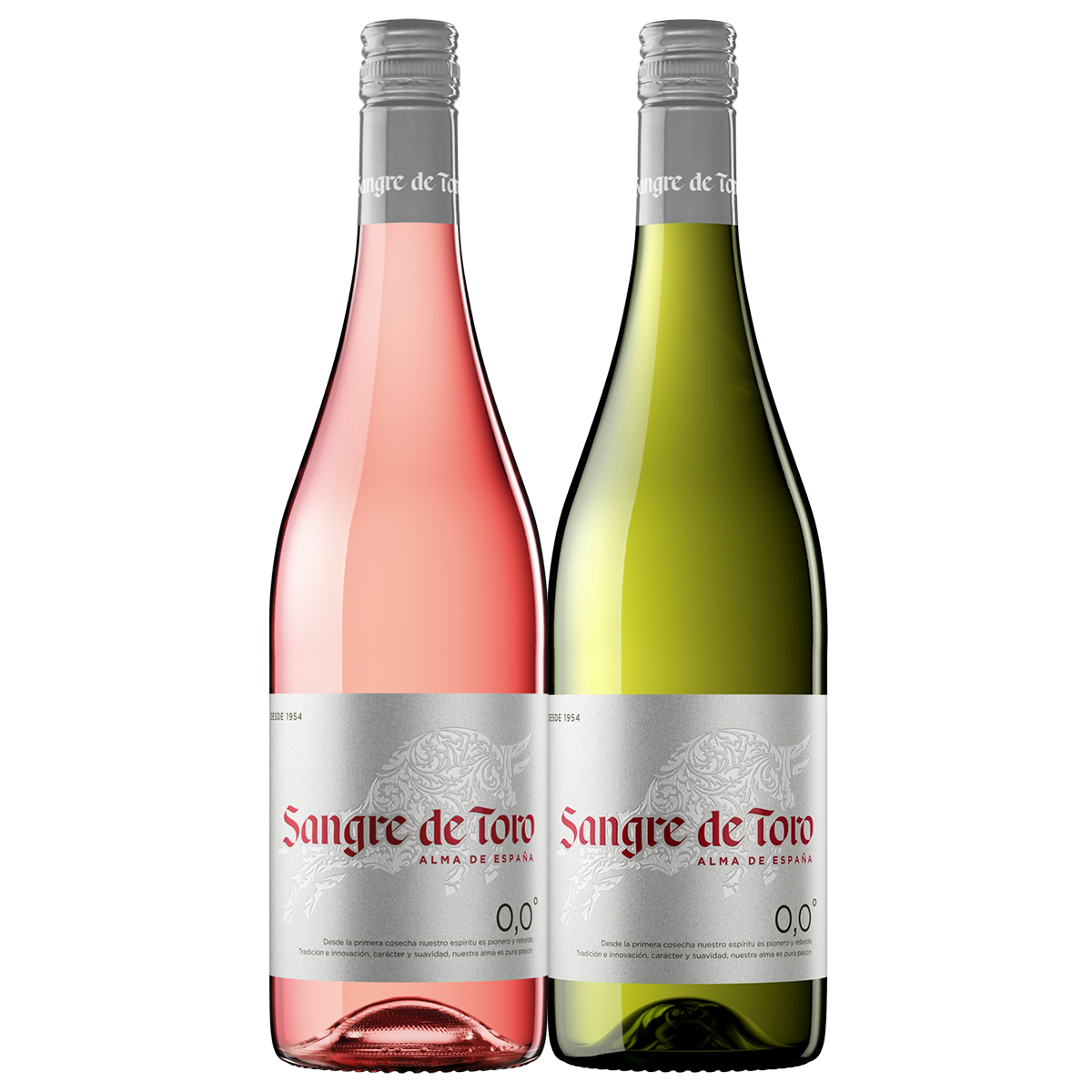 Sangre De Toro Rose & White 0.0%, Mixed Case 2x75cl