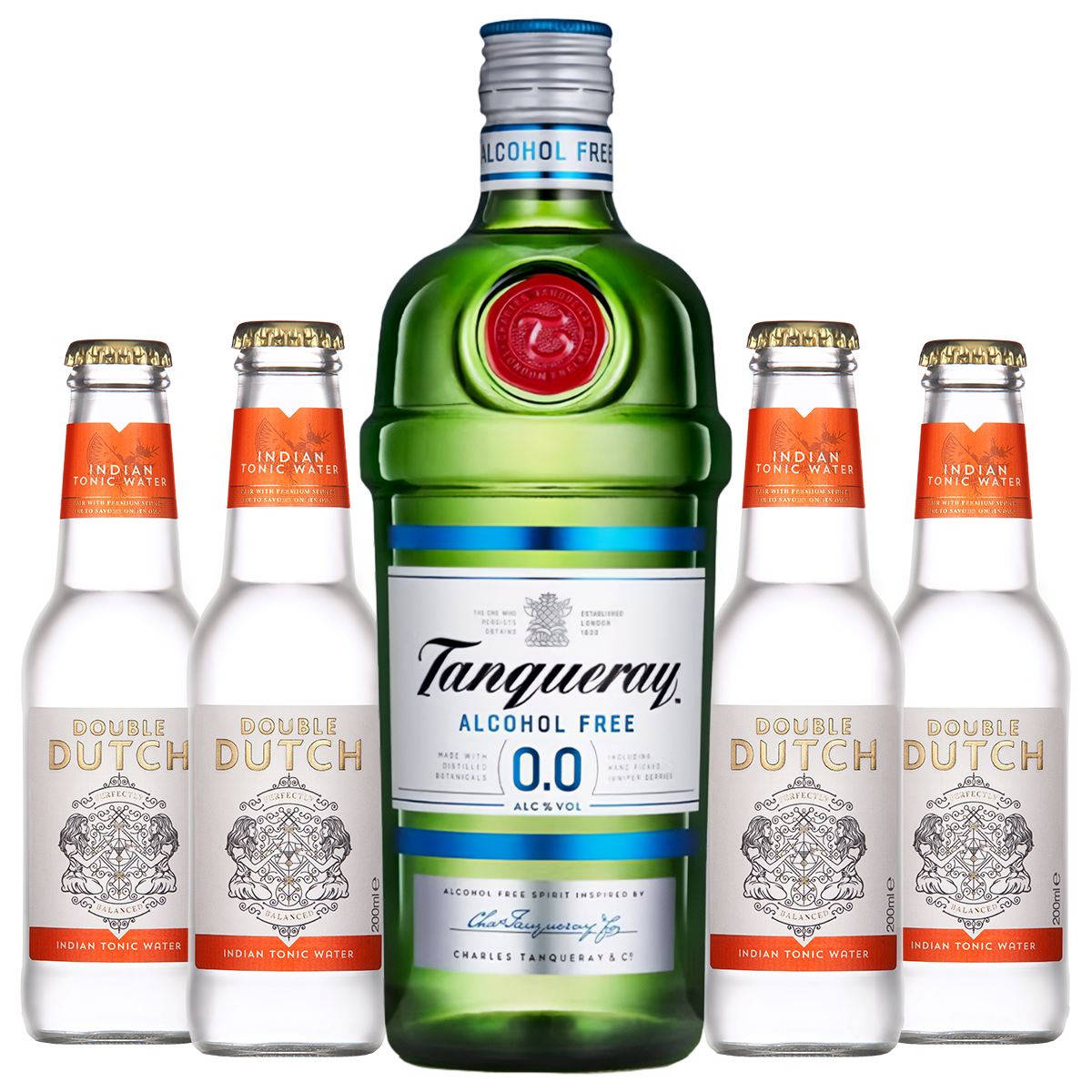 Tanqueray 0.0 & Double Dutch Indian Tonic Bundle