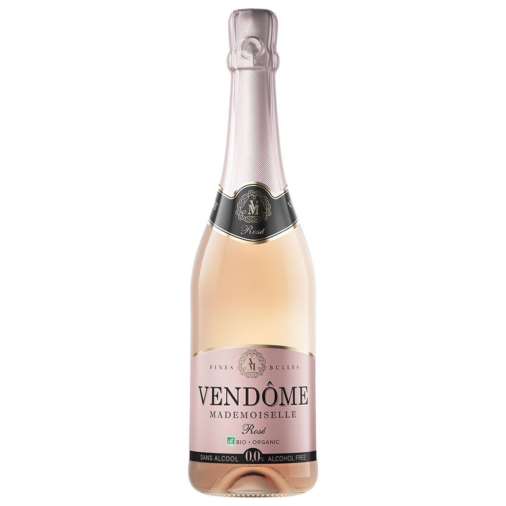 Vendome Mademoiselle Rose Non Alcoholic Sparkling Wine,75cl
