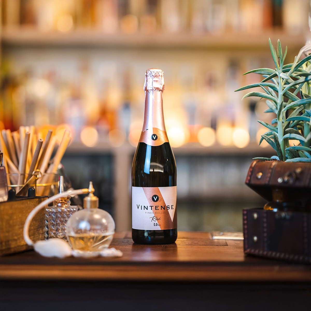 Vintense Fines Bulles Non-Alcoholic Sparkling Taster Bundle, Case 2x75cl