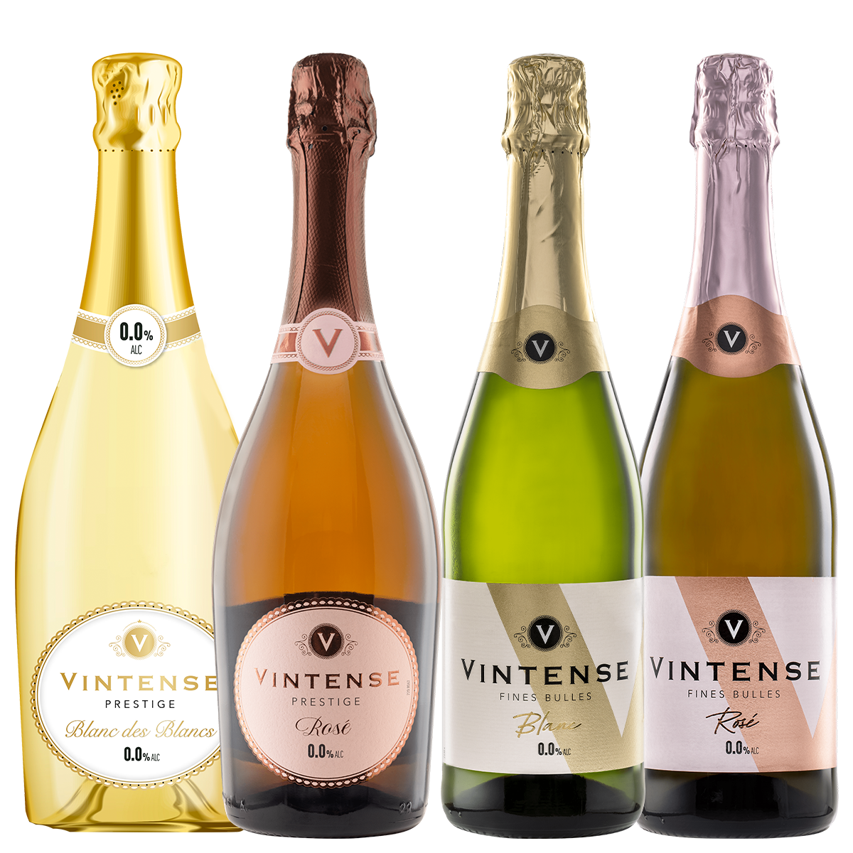 Vintense Sparkling Bubbles, Case 4x75cl