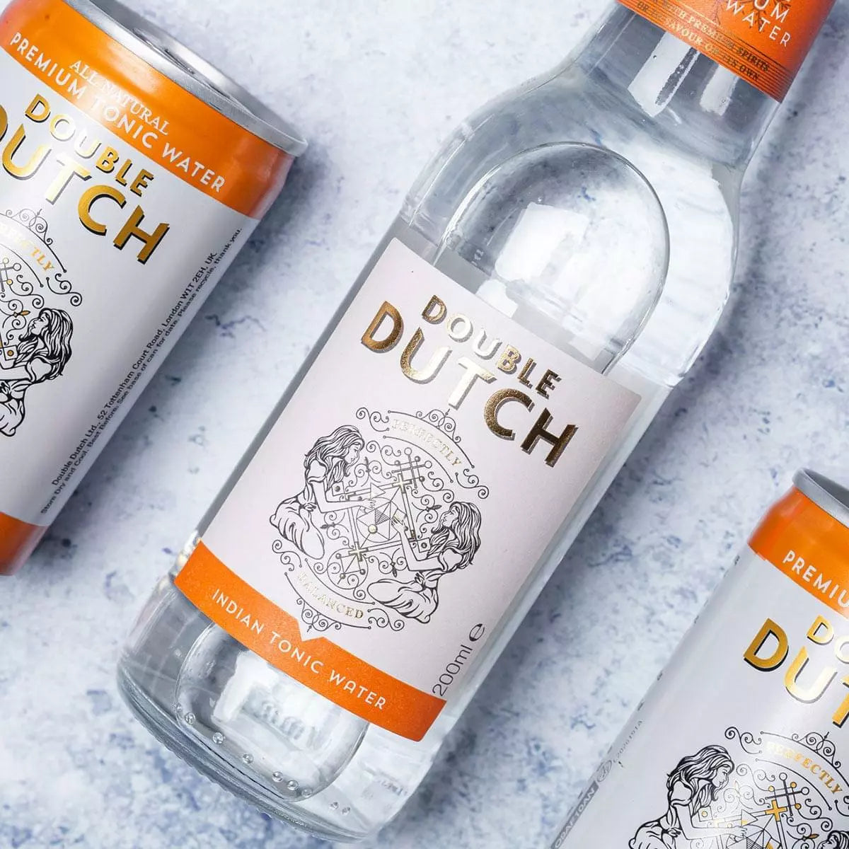 Double Dutch Indian Tonic Water, Case 4x200ml