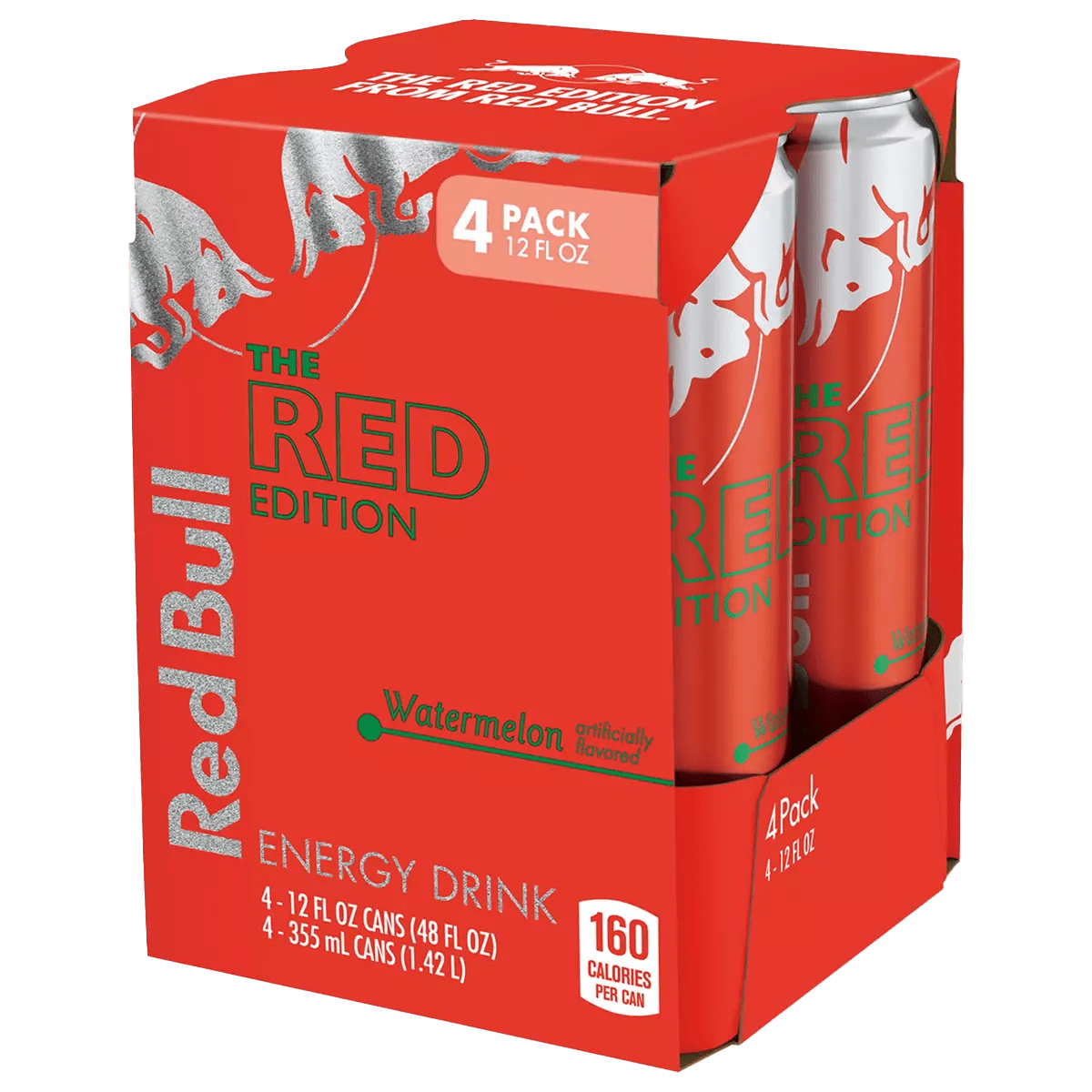 Red Bull Energy Drink, Watermelon, 250ml 4 pack