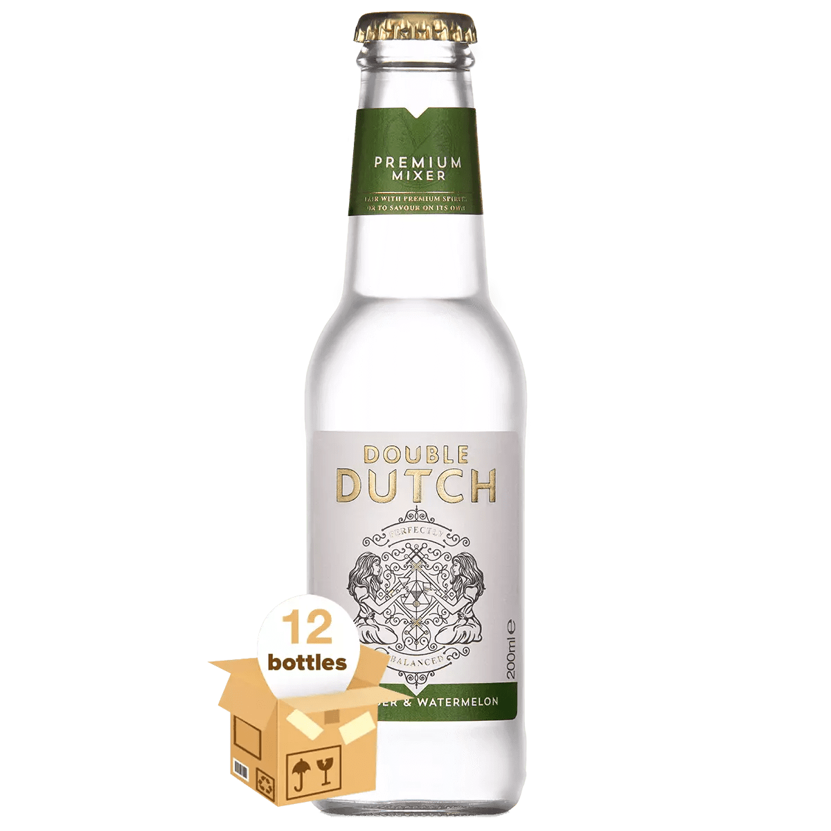 Double Dutch Cucumber & Watermelon Tonic, Case 12x200ml