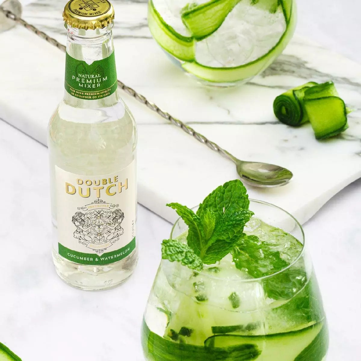 Double Dutch Cucumber & Watermelon Tonic, Case 12x200ml