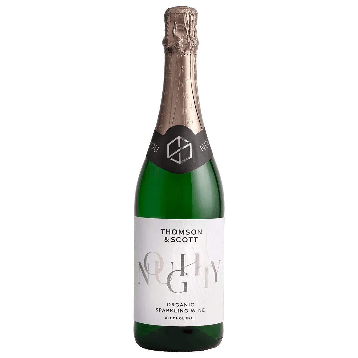 Thomson & Scott Noughty Organic Non Alcoholic Sparkling Wine, 75cl