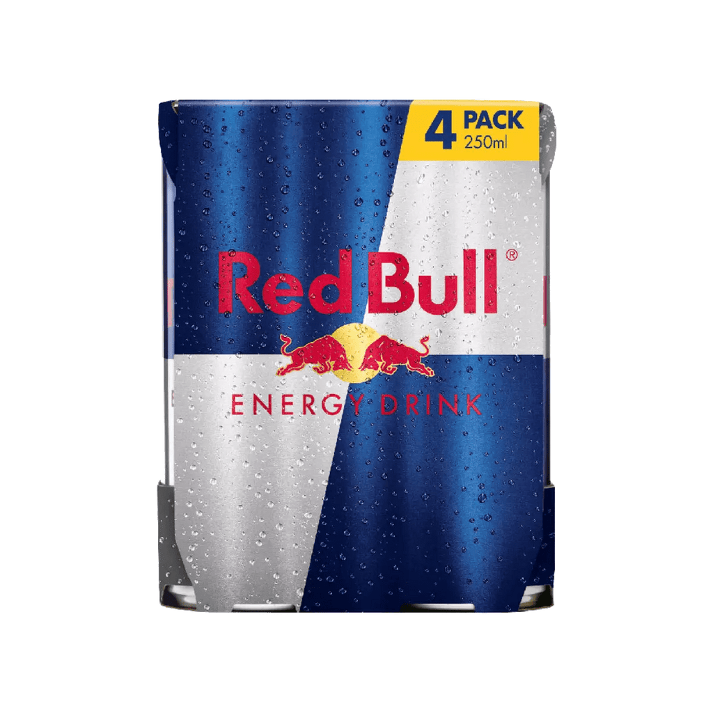 Red Bull Energy Drink, 250ml 4pack