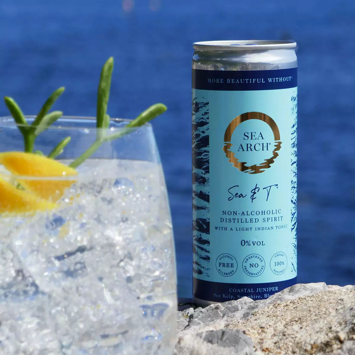 Sea Arch Sea & T Non Alcoholic Gin & Tonic, Case 12x250ml