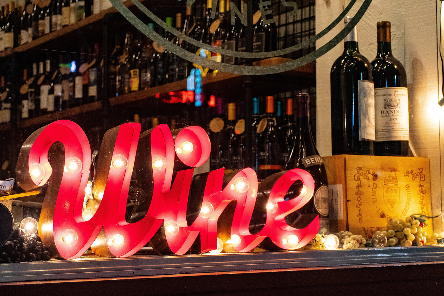 Dubai wine shop