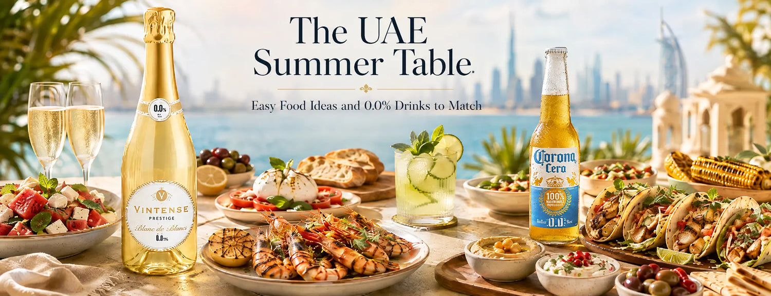 The UAE Summer Table: Easy Food Ideas and 0.0% Drinks to Match