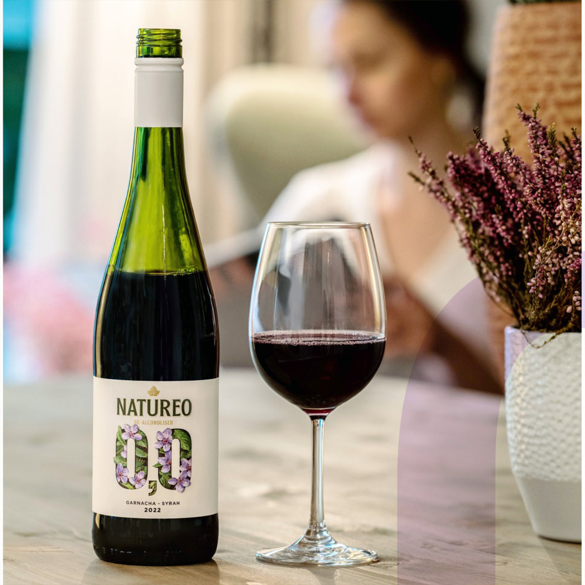 Natureo Garnacha Syrah Grape Beverage 0.0%, 75cl