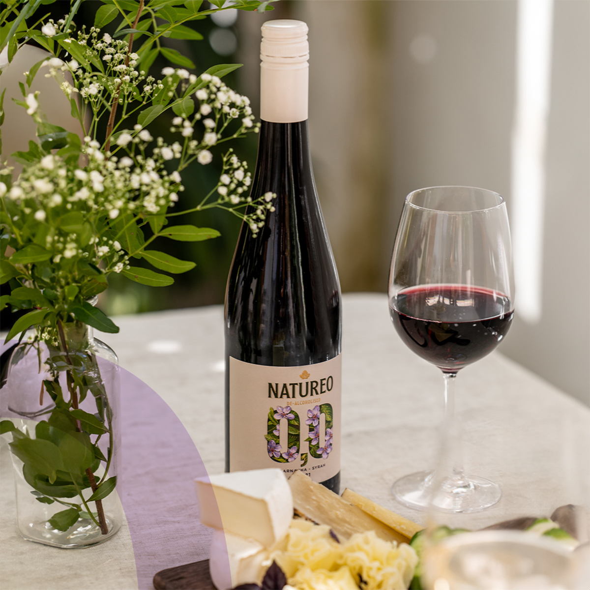 Natureo Garnacha Syrah Grape Beverage 0.0%, 75cl