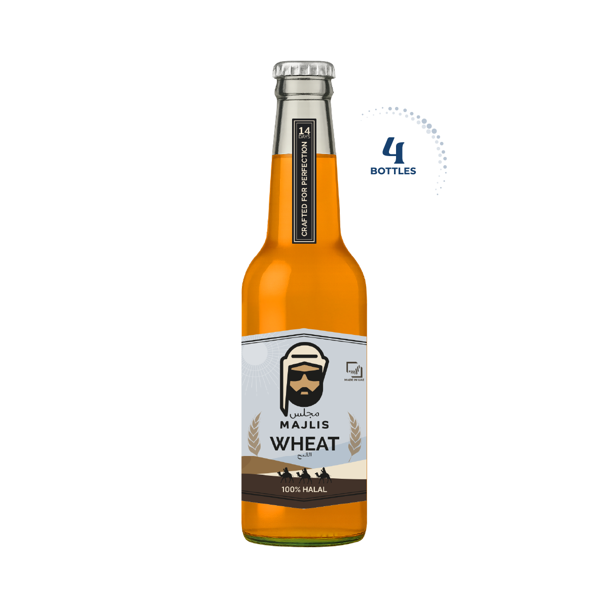 Majlis Craft Arabian Ale Wheat, Case 4x250ml