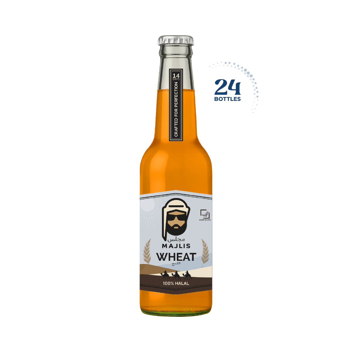 Majlis Craft Arabian Ale Wheat, Case 24x250ml