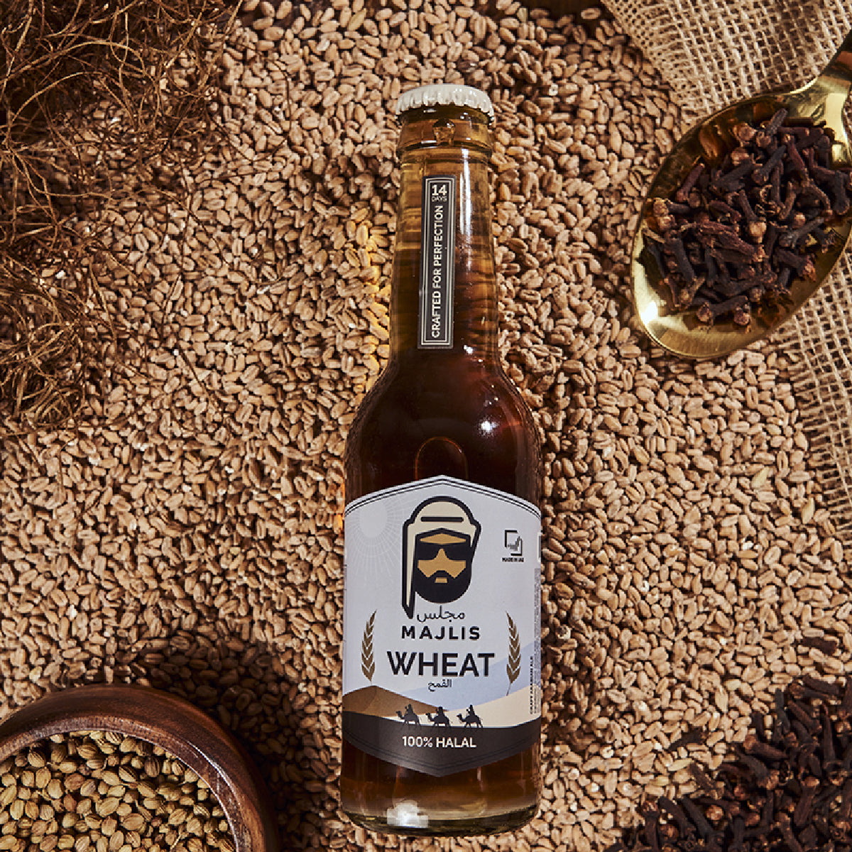 Majlis Craft Arabian Ale Wheat, Case 4x250ml