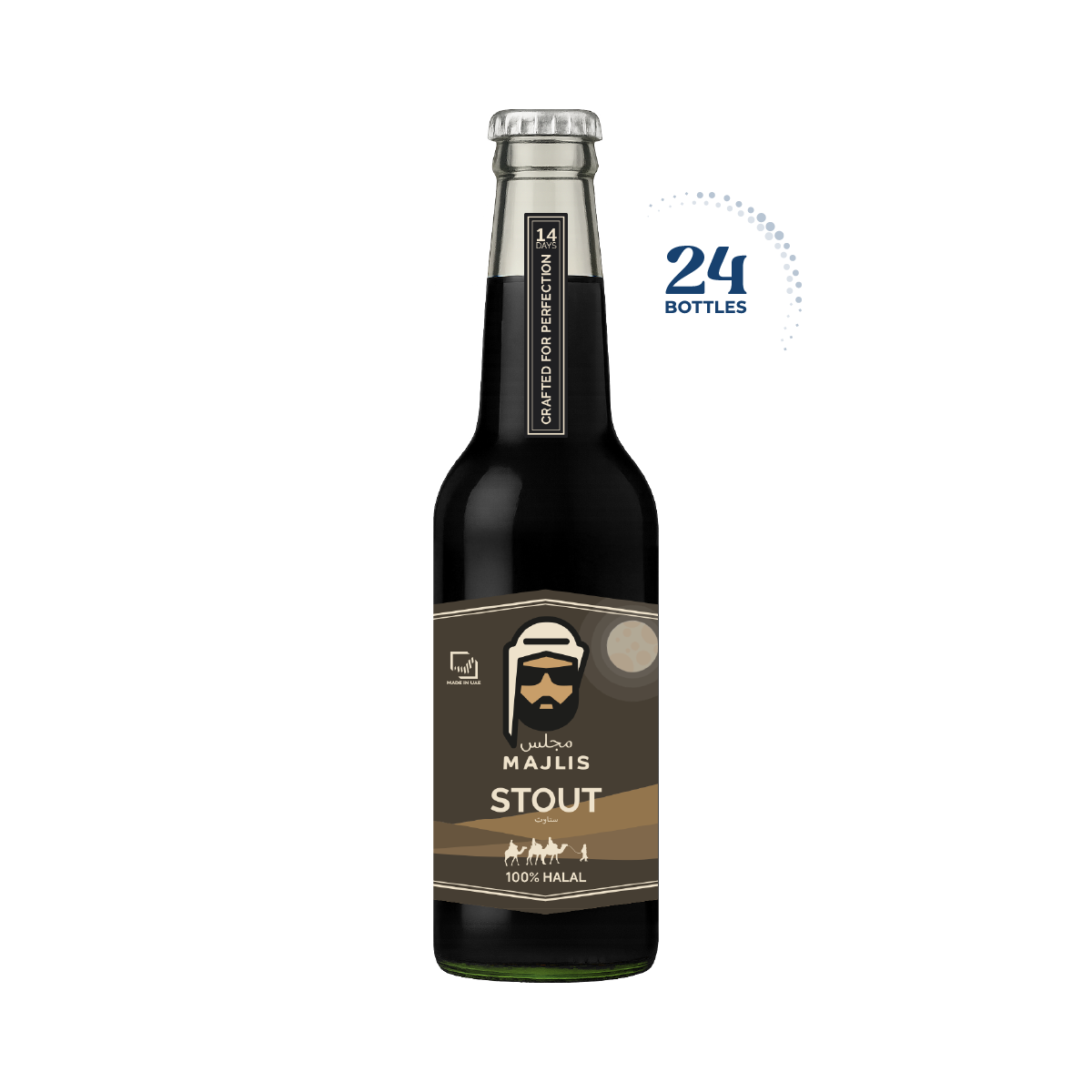 Majlis Craft Arabian Stout, Case 24x250ml