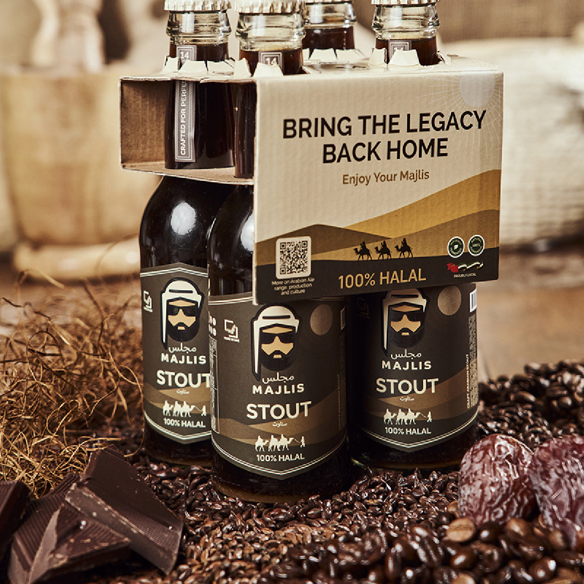 Majlis Craft Arabian Stout, Case 12x250ml