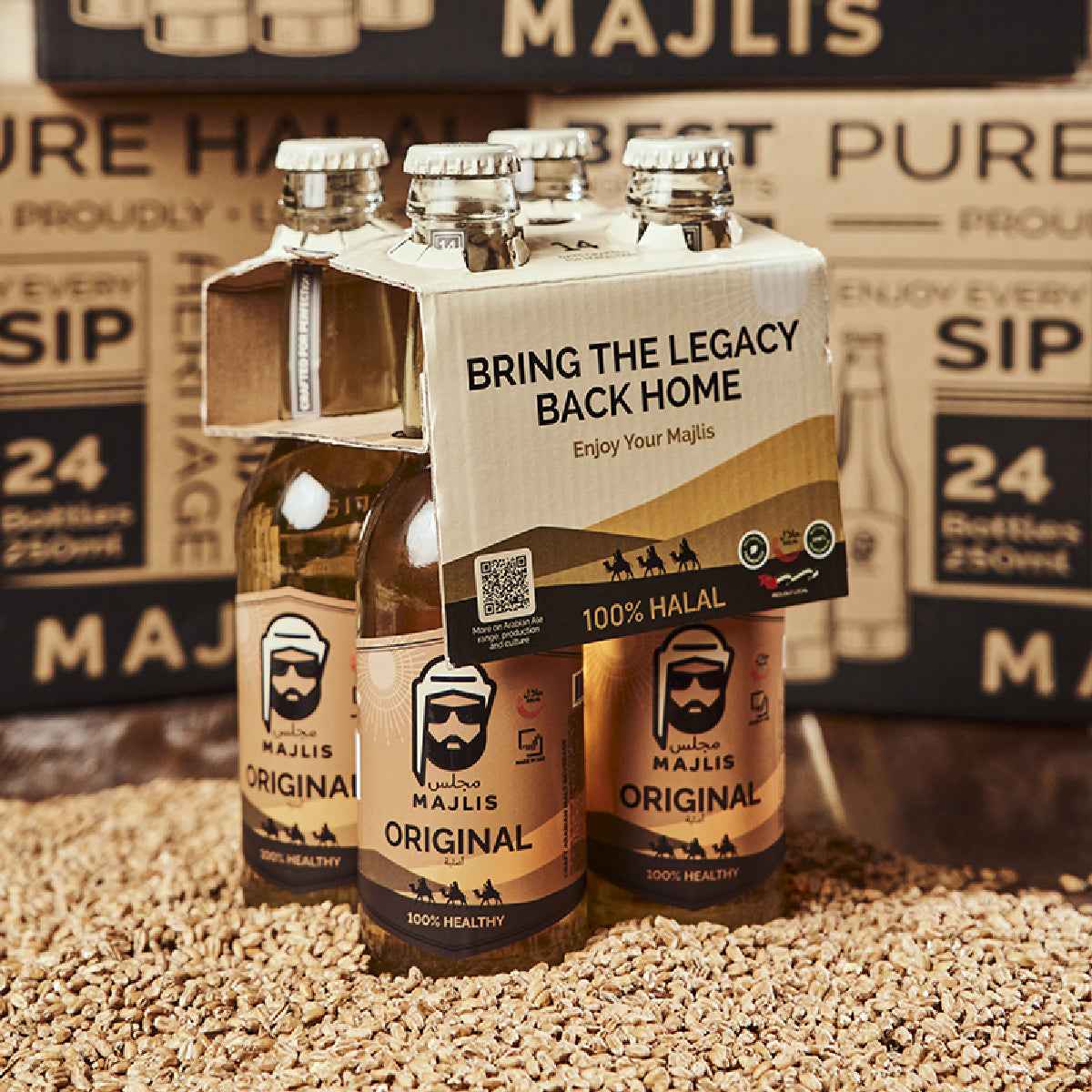 Majlis Craft Arabian Ale Original, Case 12x250ml