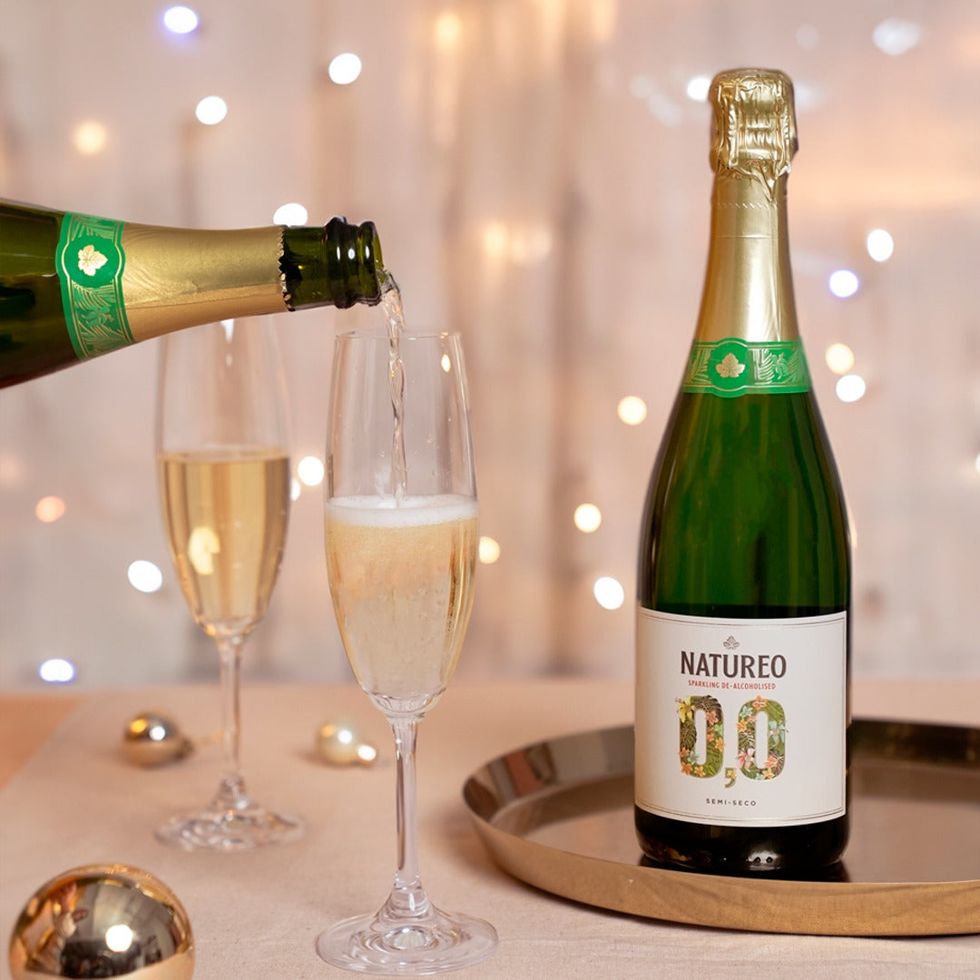 Natureo Sparkling Muscat Grape Beverage 0.0%, 75cl