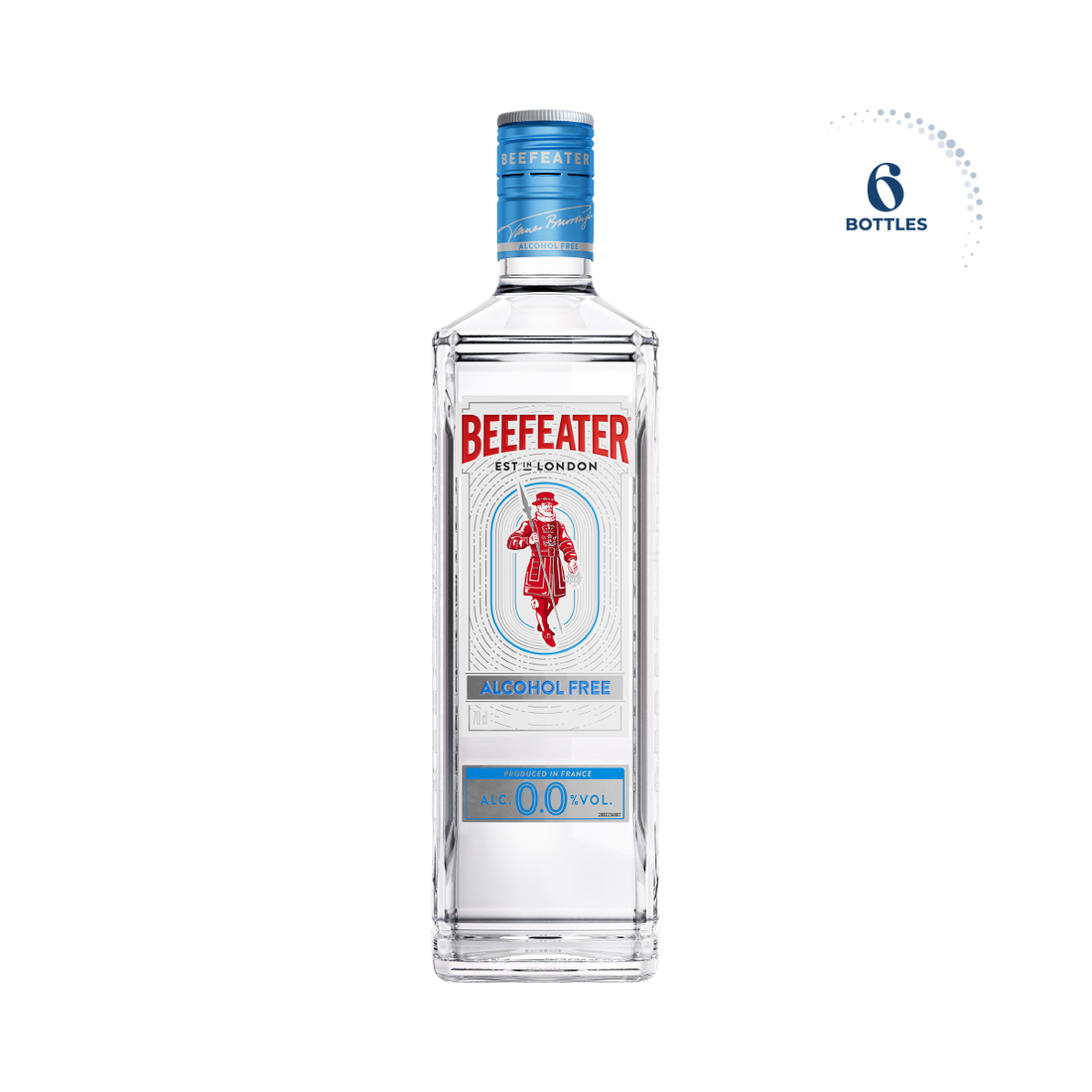 Beefeater Alcohol Free 0.0%, 6x700ml