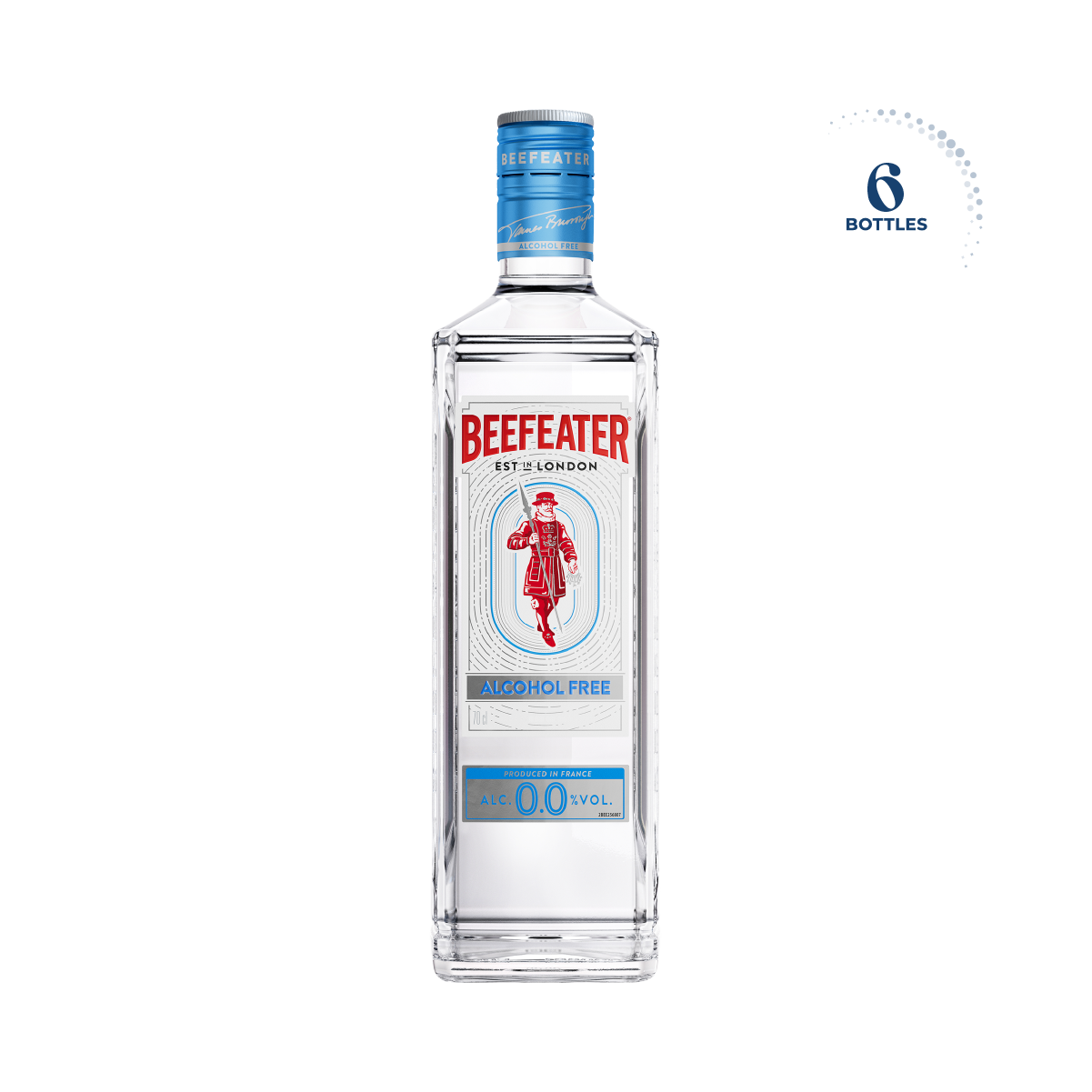 Beefeater Alcohol Free 0.0%, 6x700ml