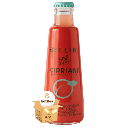 Cipriani Bellini Non Alcoholic Cocktail, Case 8x180ml