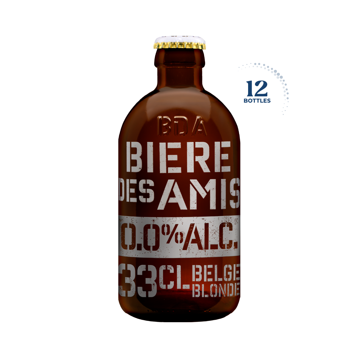 Bière Des Amis 0.0%, Case 12x330ml