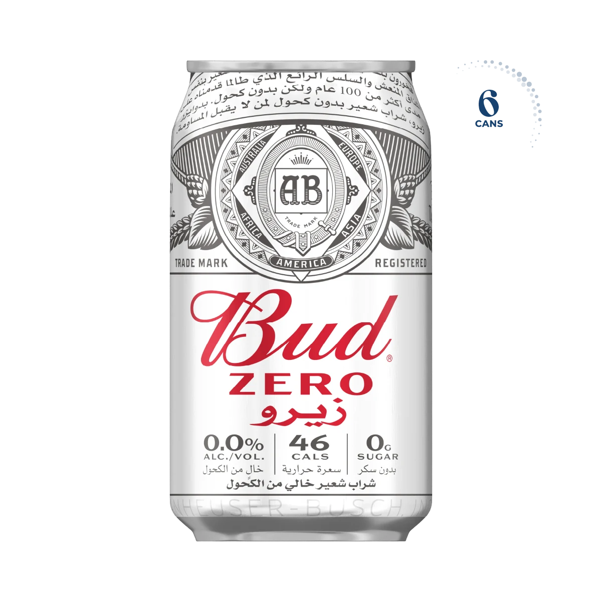 Bud Zero Can, 6x330ml
