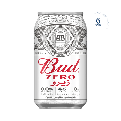 Bud Zero Can, 6x330ml