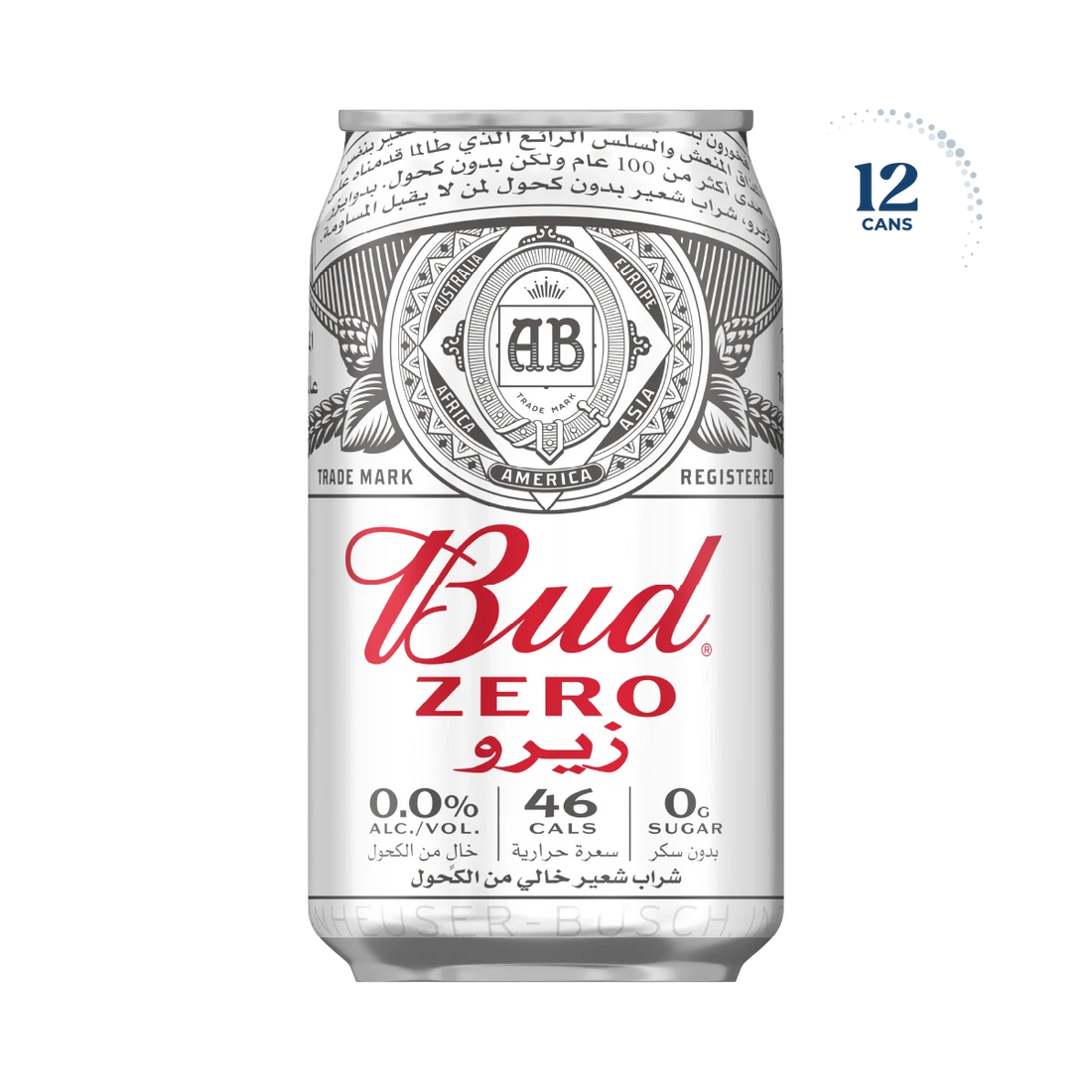 Bud Zero Can, 12x330ml - Compare prices in UAE