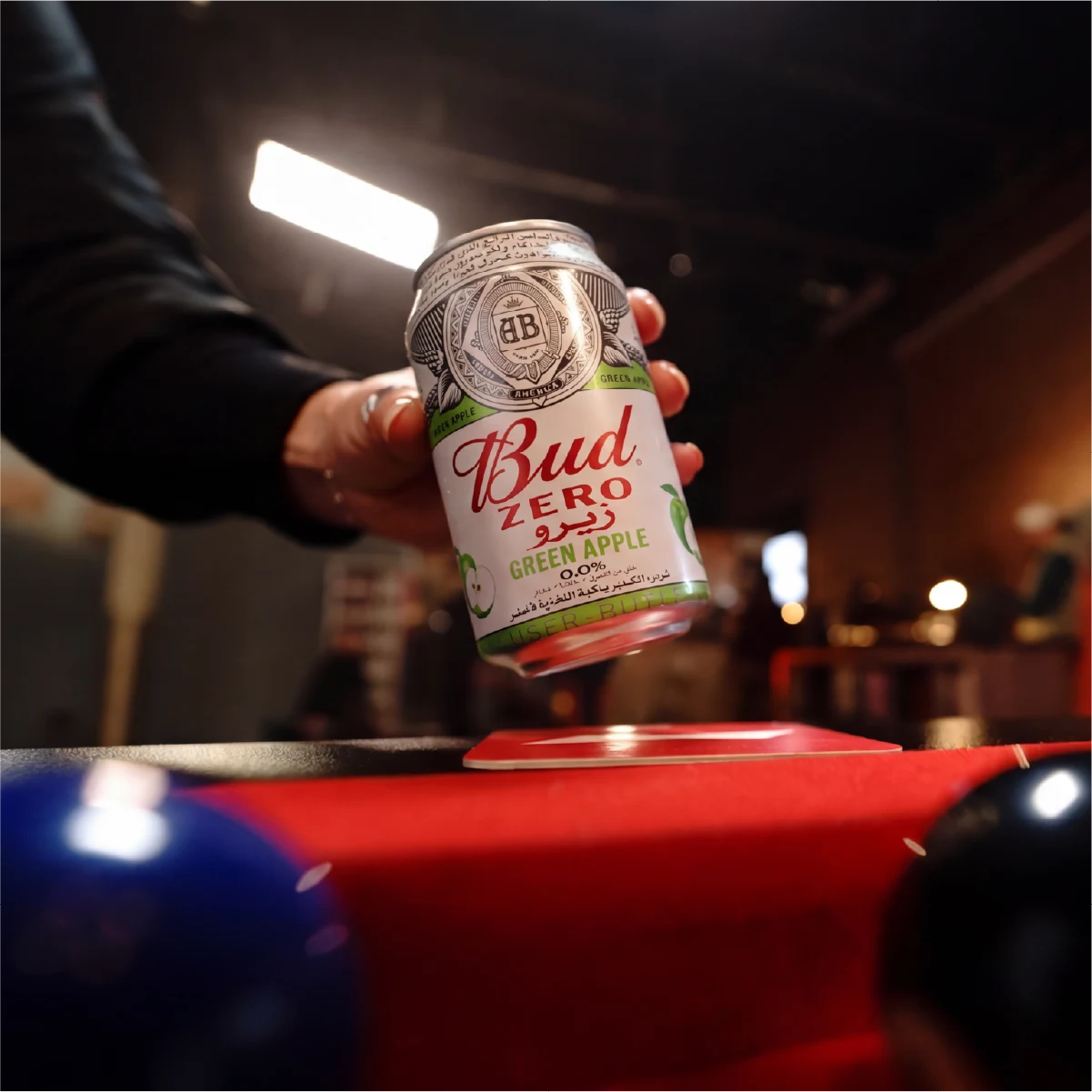 Bud Zero Green Apple Can, 12x330ml