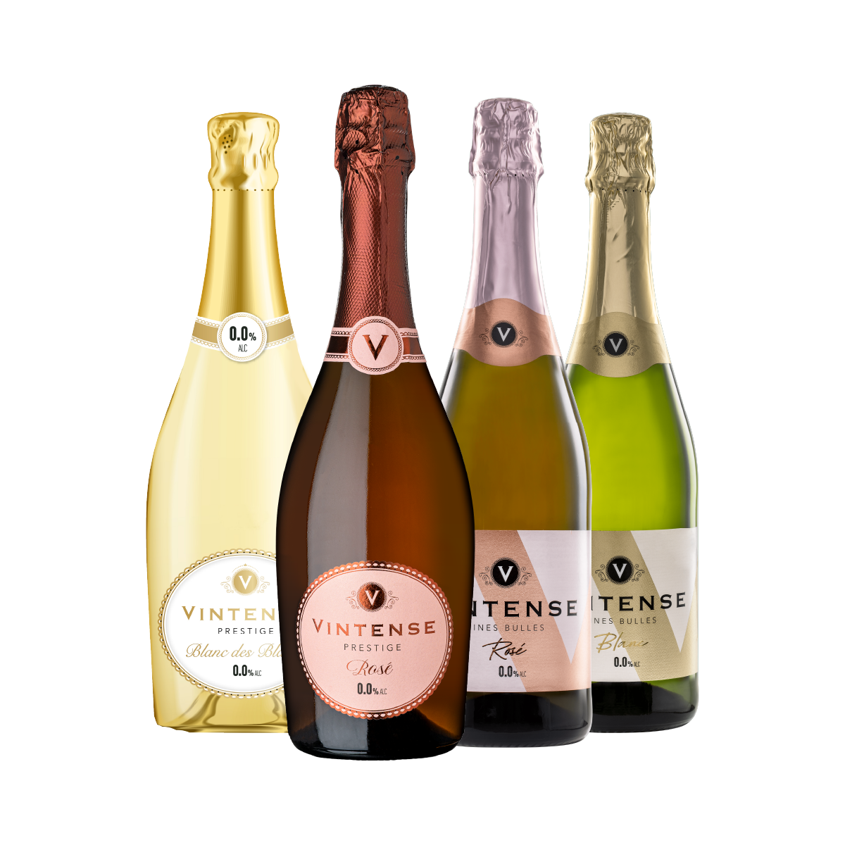 Vintense Sparkling Bubbles, Case 4x75cl
