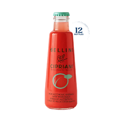 Cipriani Bellini Non Alcoholic Cocktail, Case 12x180ml
