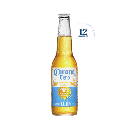 Corona Cero 0.0%, Non-Alcoholic Beer, 12x330ml