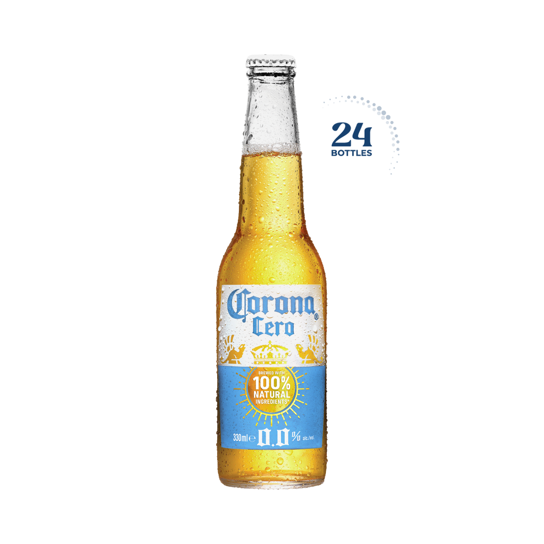 Corona Cero 0.0% Beer, 24 Pack (24x330ml)