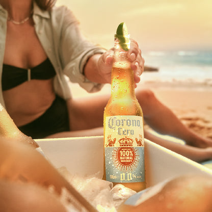 Corona Cero 0.0%, Non-Alcoholic Beer, 12x330ml