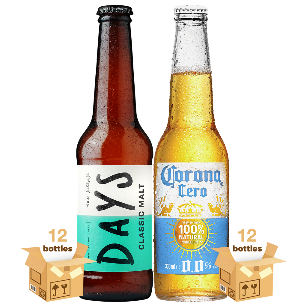 Corona Cero & Days Classic Malt 0.0%, 24x33cl