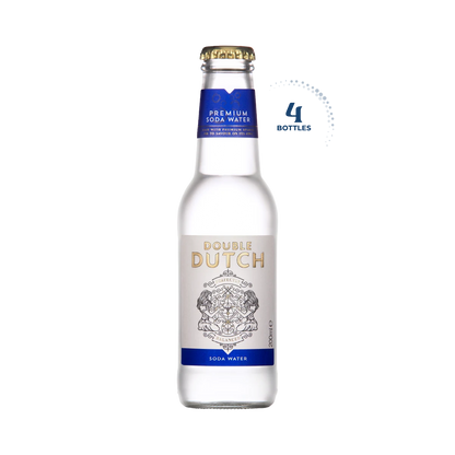 Double Dutch Soda Water, Case 4x200ml