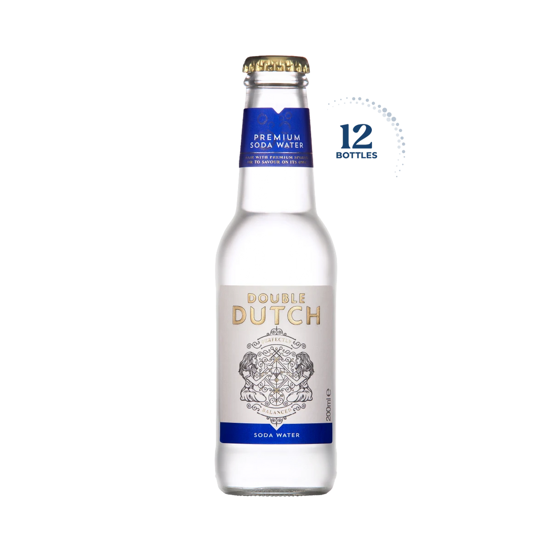Double Dutch Soda Water, Case 12x200ml