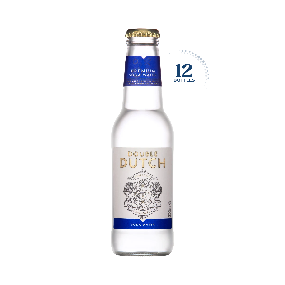 Double Dutch Soda Water, Case 12x200ml