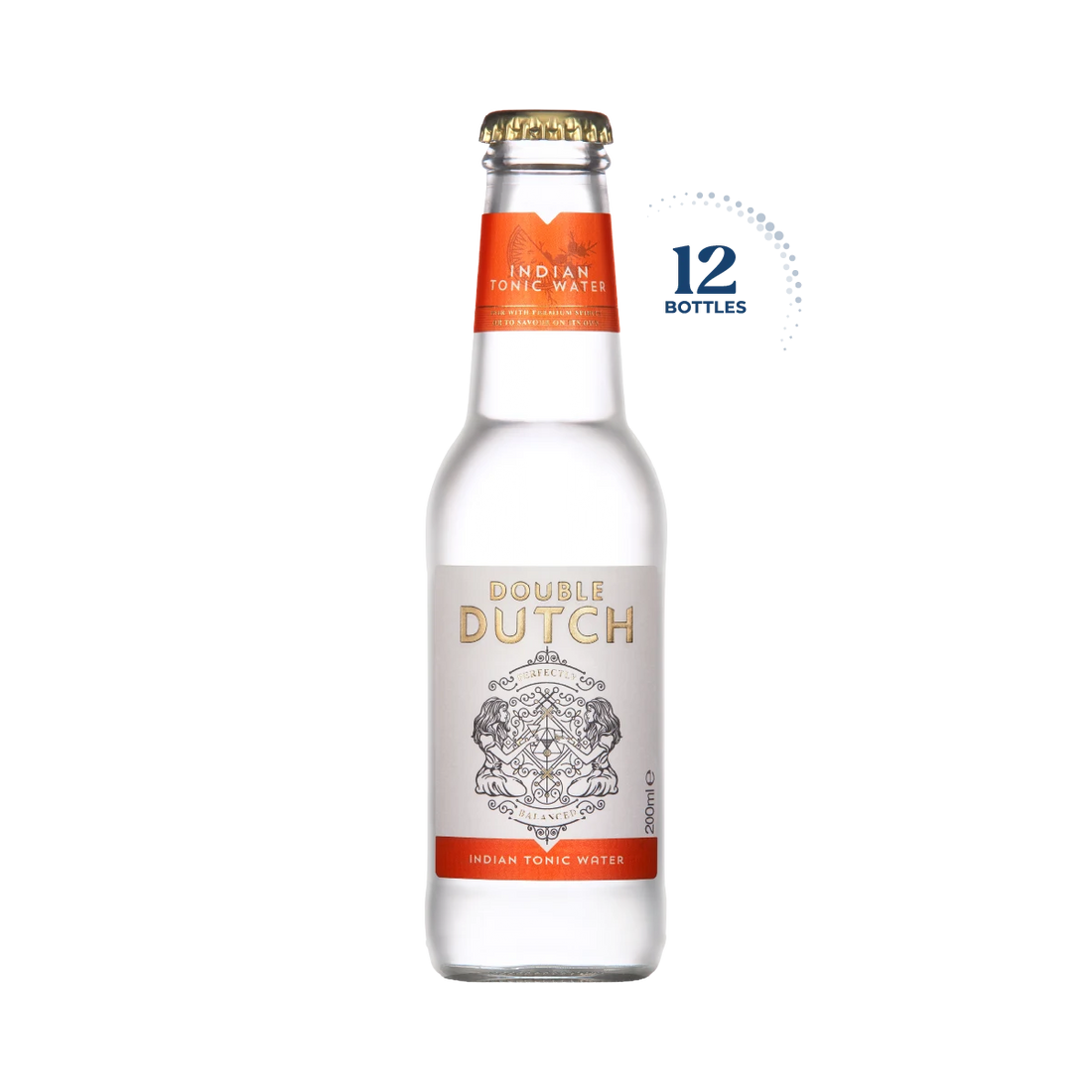 Double Dutch Indian Tonic Water, Case 12x200ml