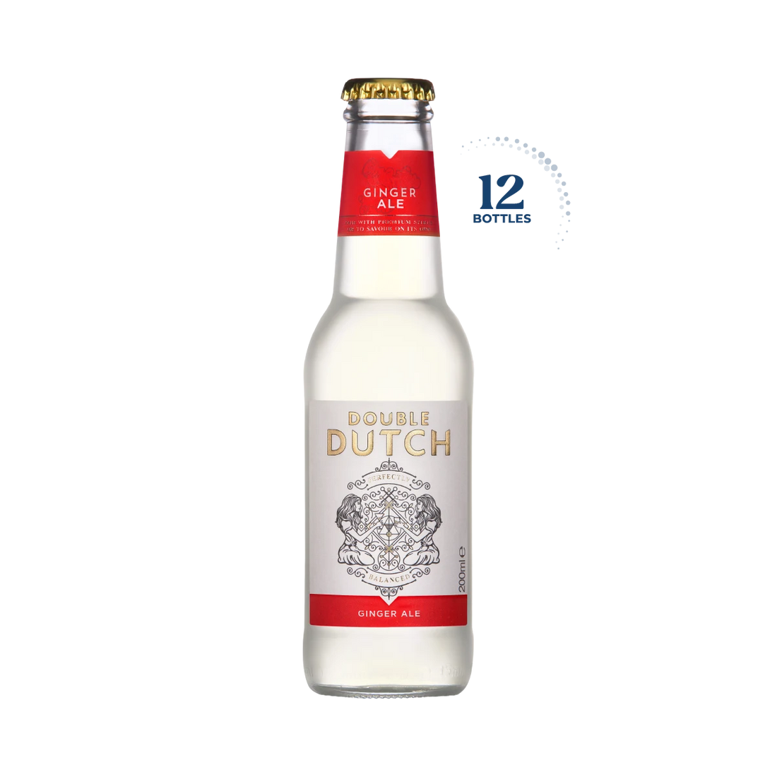 Double Dutch Ginger Ale, Case 12x200ml