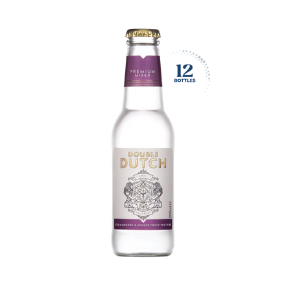 Double Dutch Cranberry &amp; Ginger Tonic, Case 12x200ml