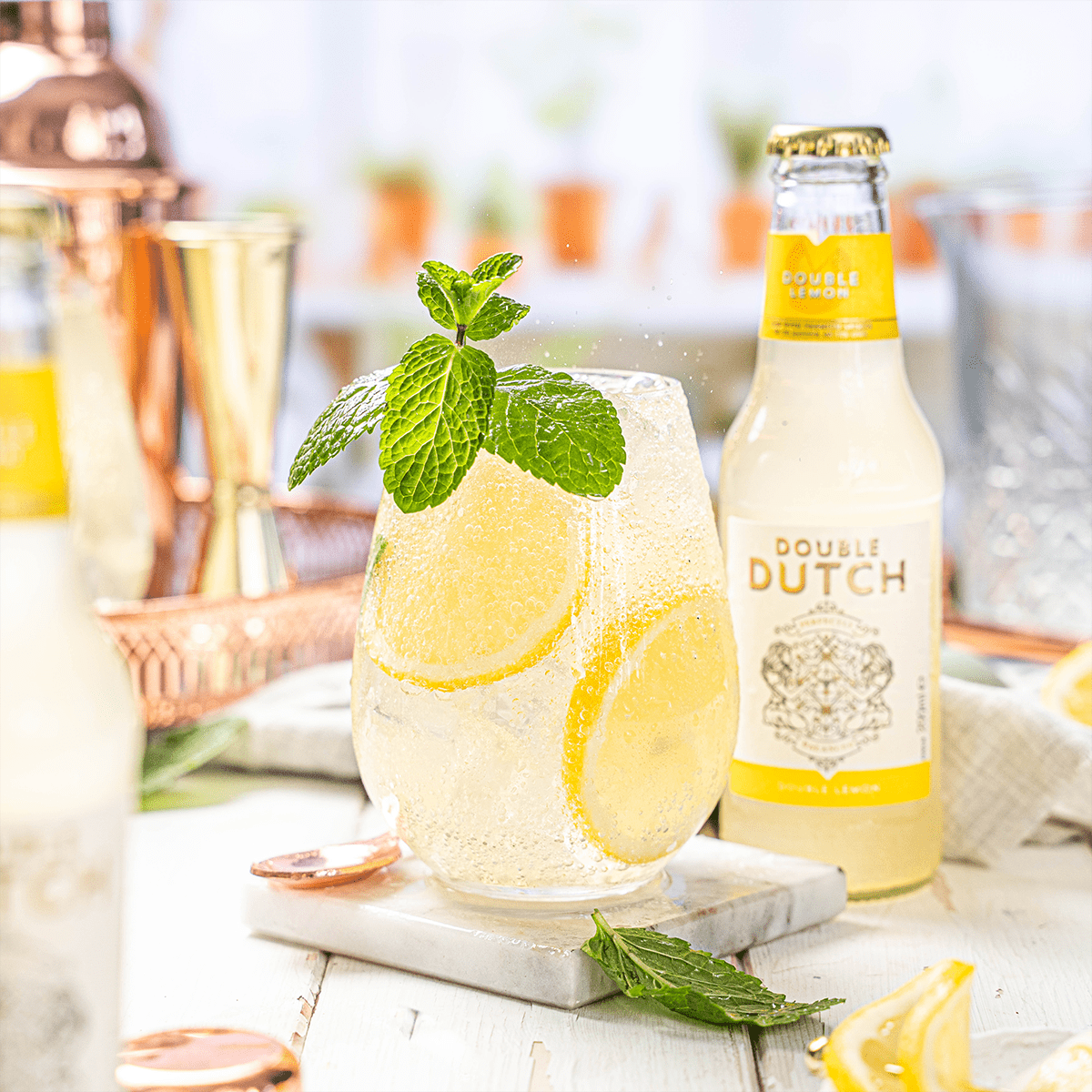 Tanqueray 0.0% &amp; Double Dutch Double Lemon Tonic Bundle